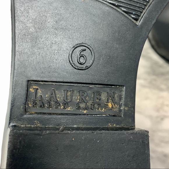 Lauren Ralph Lauren Tally Chelsea Rain Booties 6 Academic Preppy Classic Neural - Picture 9 of 13